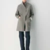 Abrigo Cocoon de doble cara – Luxe (Re)Wool Abrigo Cocoon de doble cara – Luxe (Re)Wool