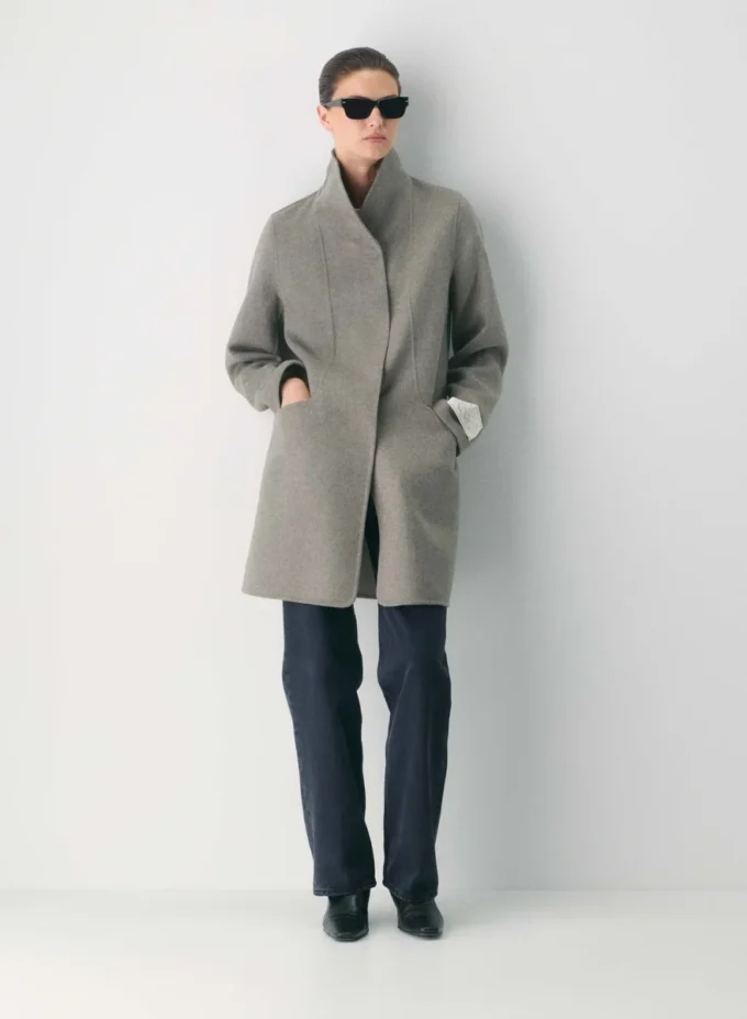 Abrigo Cocoon de doble cara – Luxe (Re)Wool Abrigo Cocoon de doble cara – Luxe (Re)Wool