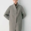 Abrigo Cocoon de doble cara – Luxe (Re)Wool Abrigo Cocoon de doble cara – Luxe (Re)Wool