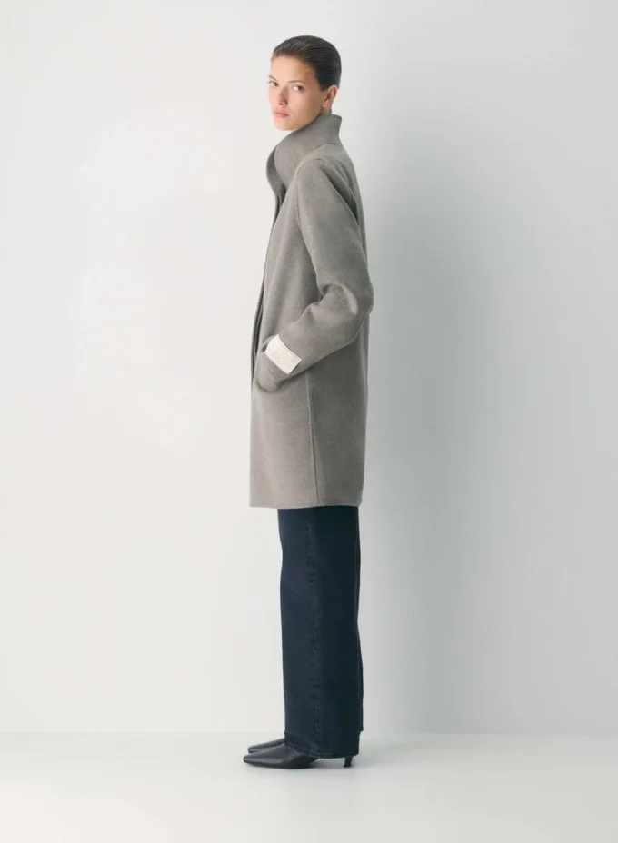 Abrigo Cocoon de doble cara – Luxe (Re)Wool Abrigo Cocoon de doble cara – Luxe (Re)Wool