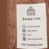 Abrigo Connor: suave lana y cachemira