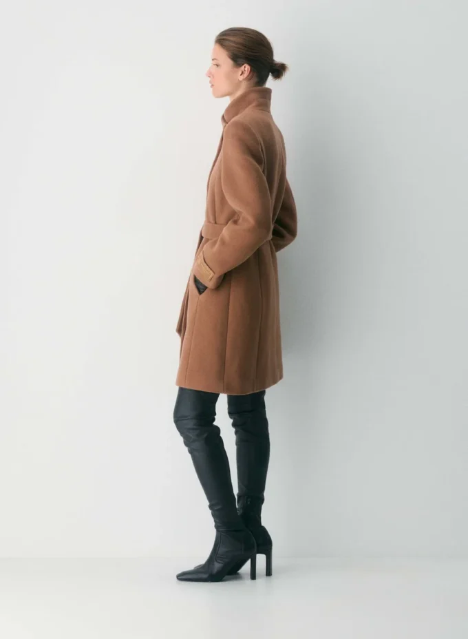 Abrigo Connor: suave lana y cachemira