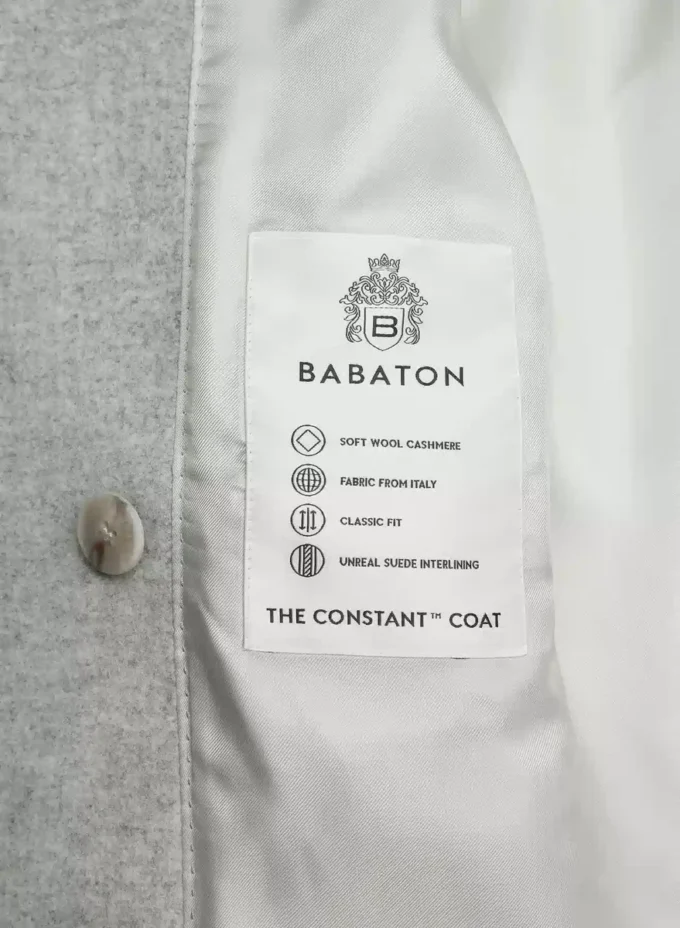 Abrigo Constant™ – Lana suave y cachemira Abrigo Constant™ – Lana suave y cachemira