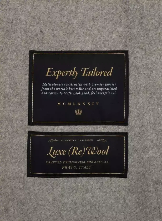 Abrigo Ivy de doble cara – Luxe (Re)Wool Abrigo Ivy de doble cara – Luxe (Re)Wool
