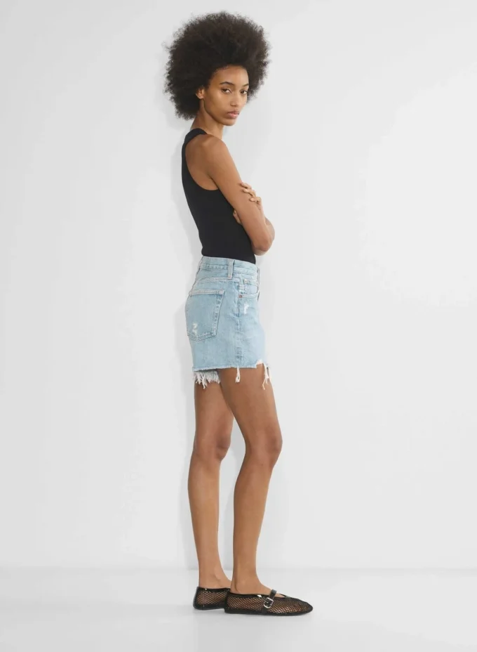AGOLDE Parker Long Jean Short AGOLDE Parker Long Jean Short