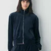 Alexa Velour Zip-up Alexa Velour Zip-up