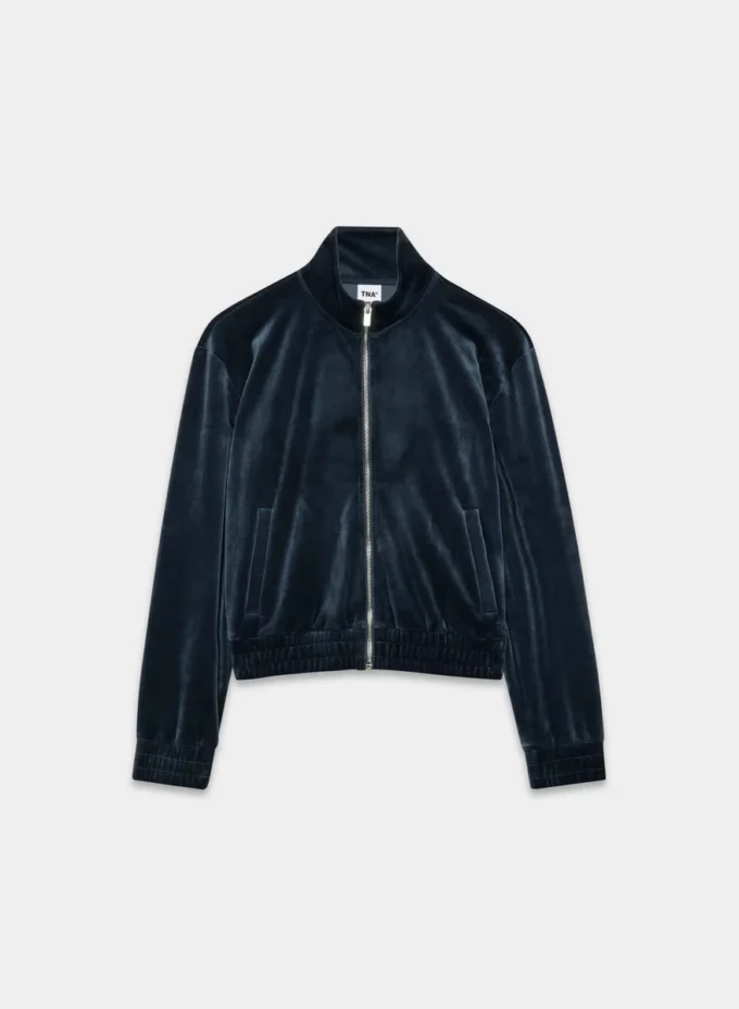 Alexa Velour Zip-up Alexa Velour Zip-up