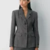Blazer destacado – Lana de precisión Blazer destacado – Lana de precisión