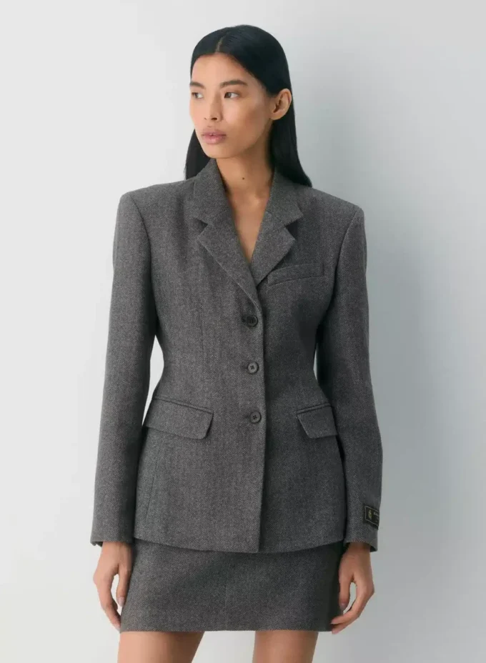Blazer destacado – Lana de precisión Blazer destacado – Lana de precisión
