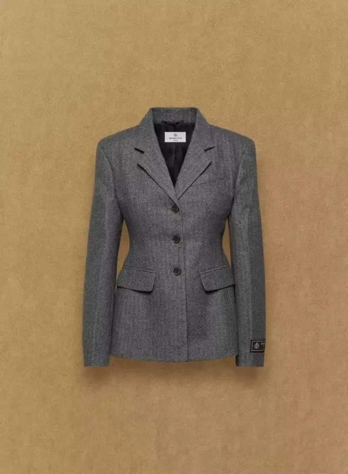 Blazer destacado – Lana de precisión Blazer destacado – Lana de precisión