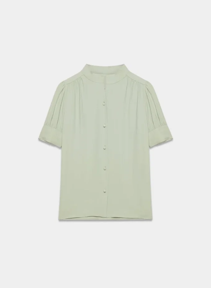 Blusa de manga corta Delphine Blusa de manga corta Delphine
