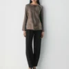 Blusa de satén Hastings Blusa de satén Hastings