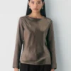 Blusa de satén Hastings Blusa de satén Hastings