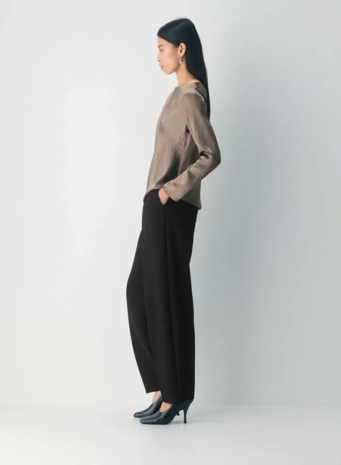 Blusa de satén Hastings Blusa de satén Hastings