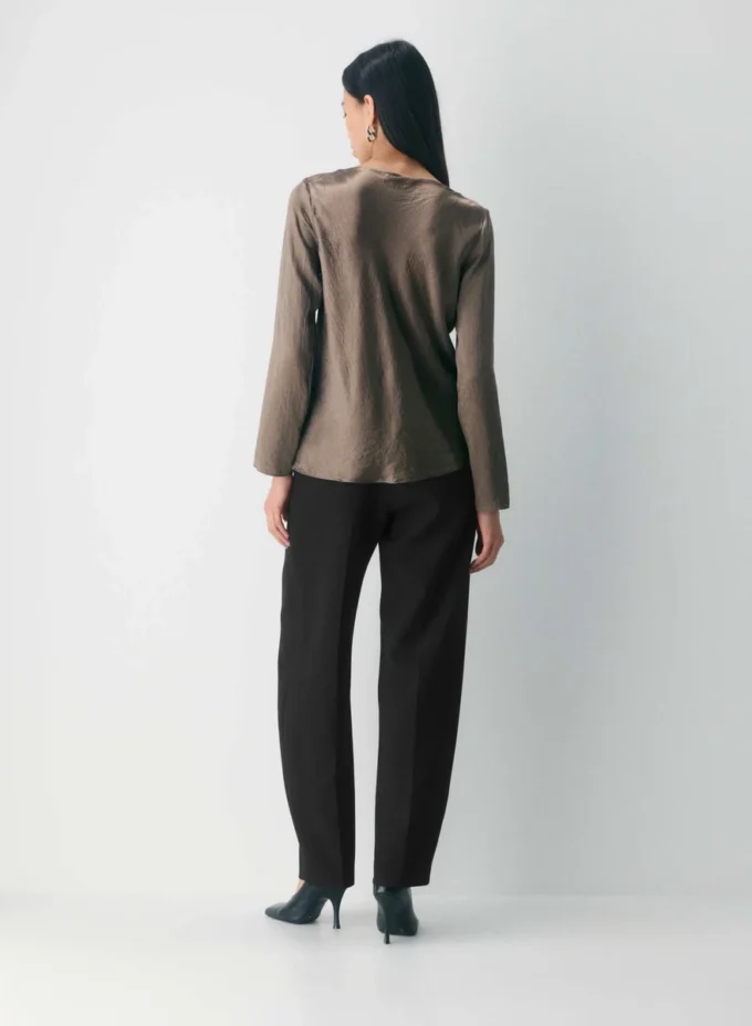 Blusa de satén Hastings Blusa de satén Hastings