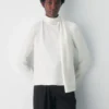 Blusa de satén Macintosh