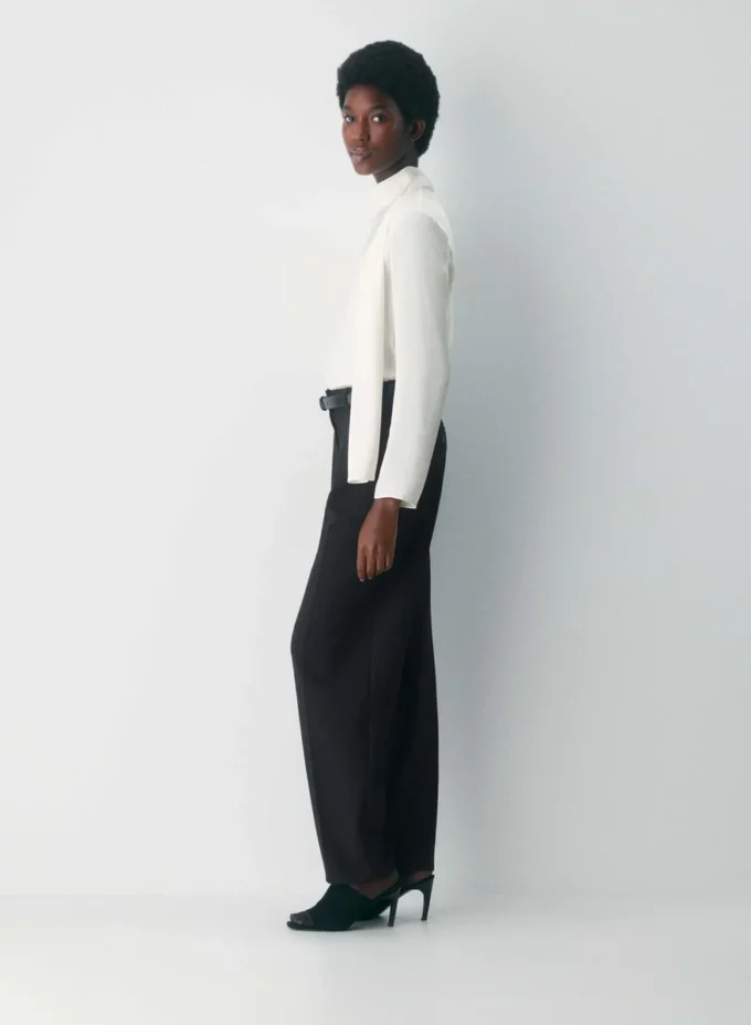 Blusa de satén Macintosh