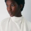 Blusa de satén Macintosh