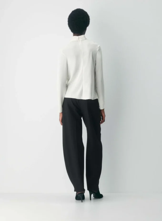 Blusa de satén Macintosh