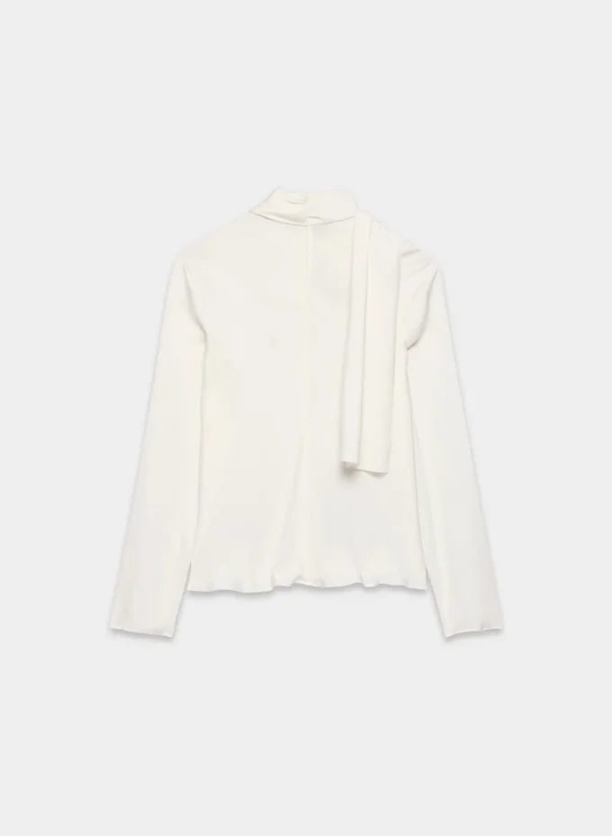 Blusa de satén Macintosh