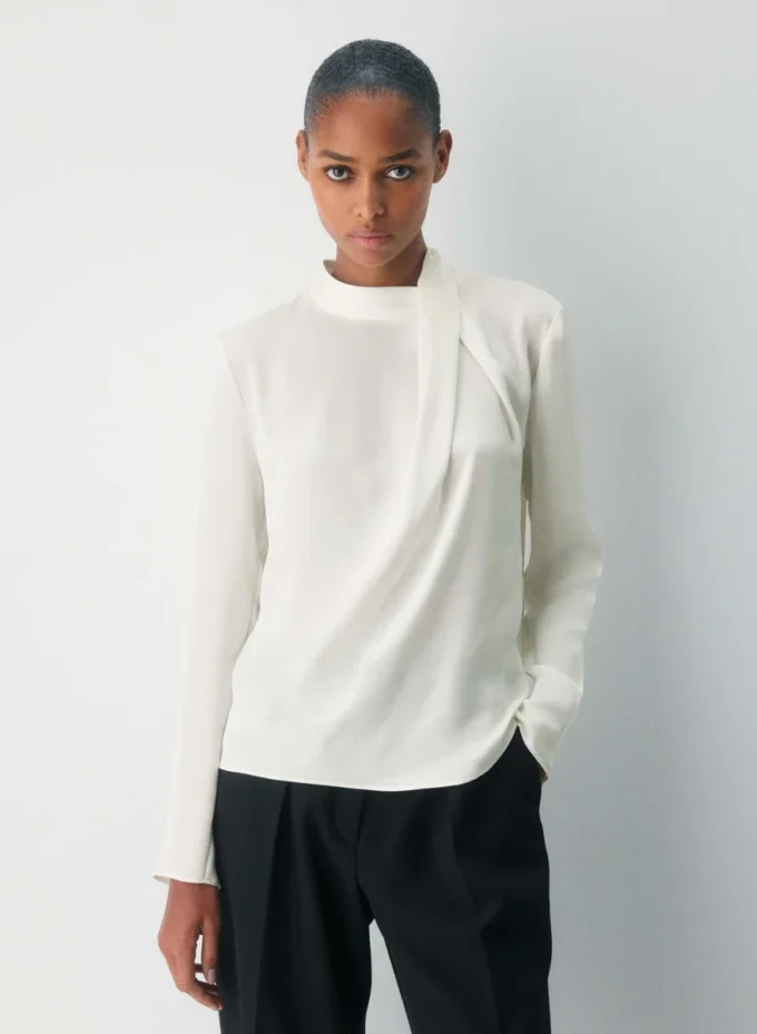 Blusa de satén Nolita