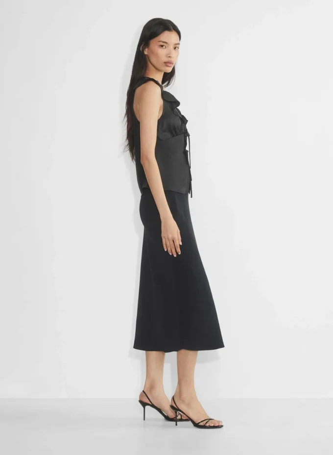 Blusa de satén Tonka