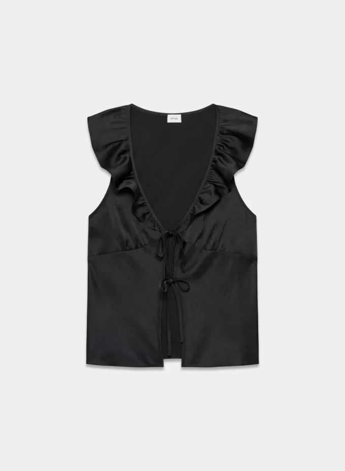 Blusa de satén Tonka