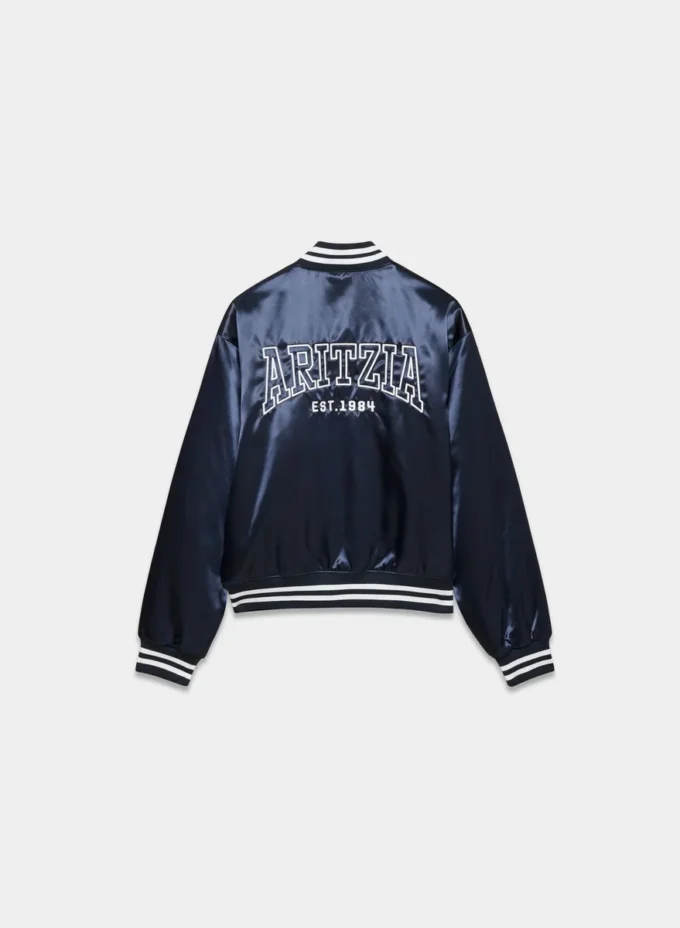 Bomber de satén Masa Bomber de satén Masa