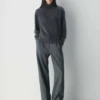 Brushed Cashmere Cuello alto holgado Brushed Cashmere Cuello alto holgado