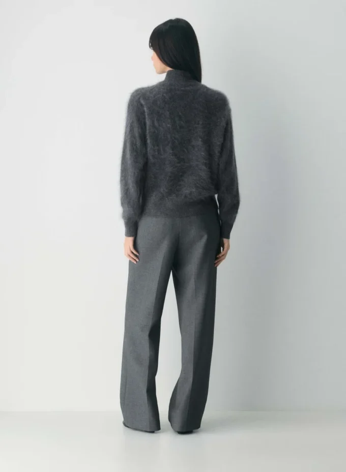 Brushed Cashmere Cuello alto holgado Brushed Cashmere Cuello alto holgado