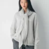 Bufanda triangular de lana merino Bufanda triangular de lana merino