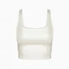 Bustier de satén brillante Bustier de satén brillante