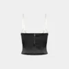 Bustier de satén hipnótico Bustier de satén hipnótico