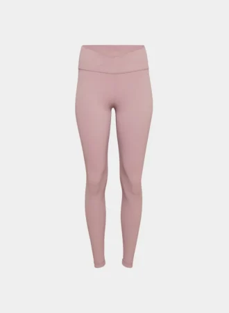 BUTTER Leggings cruzados de talle alto 26″