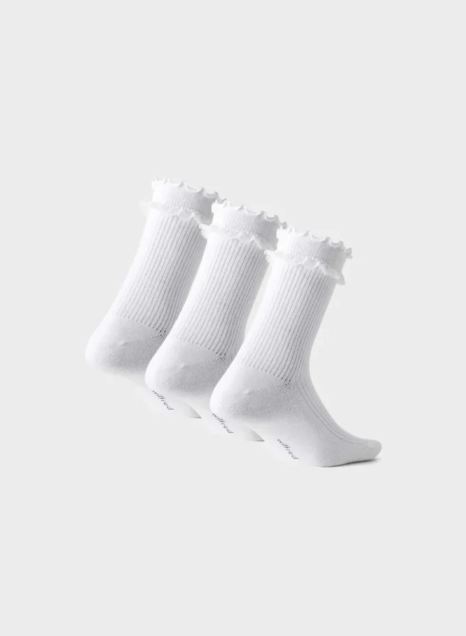 Calcetines Petal Crew, paquete de 3 Calcetines Petal Crew, paquete de 3