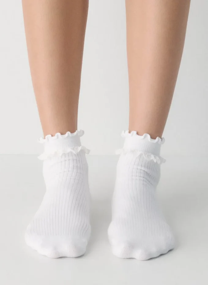 Calcetines tobilleros Petal, paquete de 3