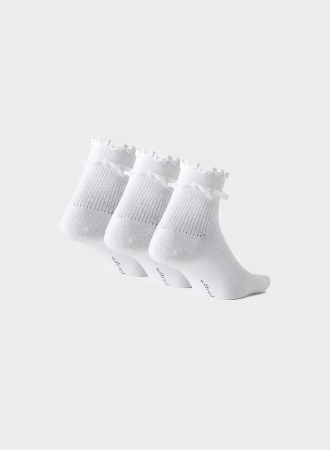 Calcetines tobilleros Petal, paquete de 3