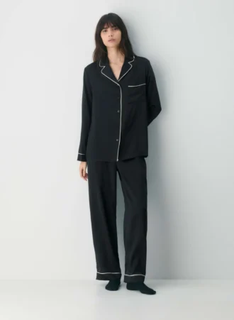 Camisa de pijama de seda Nightside
