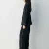 Camisa de pijama de seda Nightside Camisa de pijama de seda Nightside
