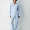 Camisa de pijama Laze Poplin Camisa de pijama Laze Poplin