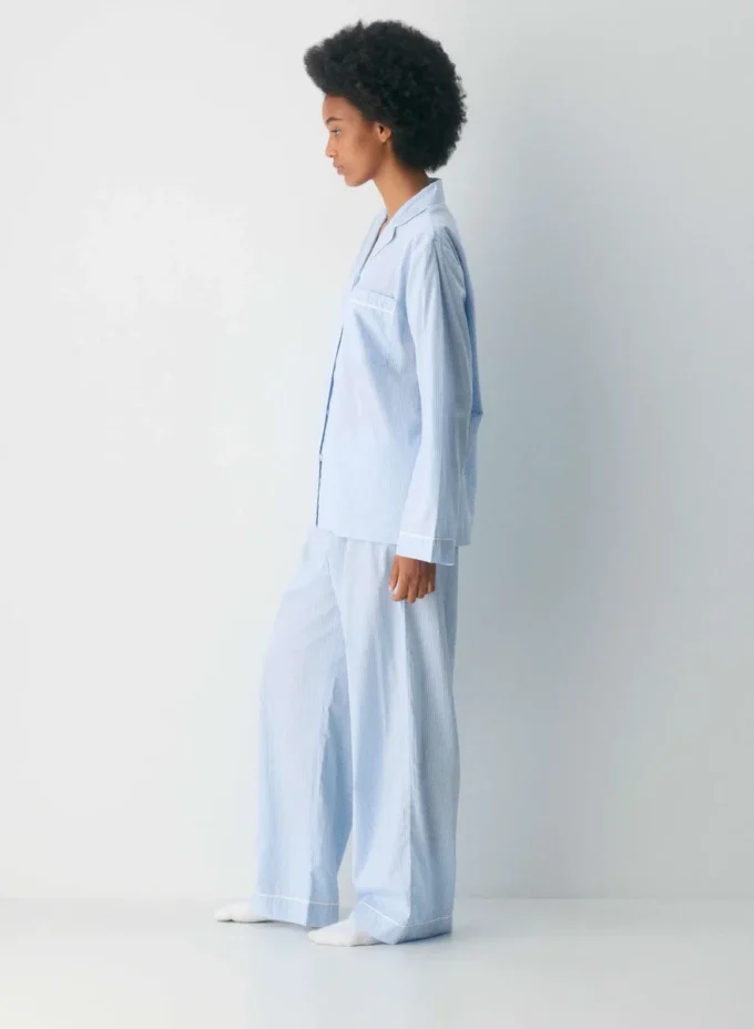 Camisa de pijama Laze Poplin Camisa de pijama Laze Poplin