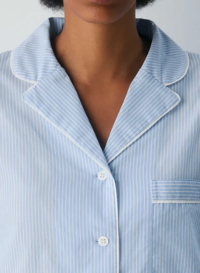 Camisa de pijama Laze Poplin Camisa de pijama Laze Poplin