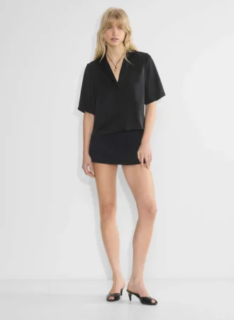Camisa de satén Beso