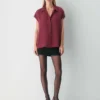 Camisa de satén Parkway Camisa de satén Parkway