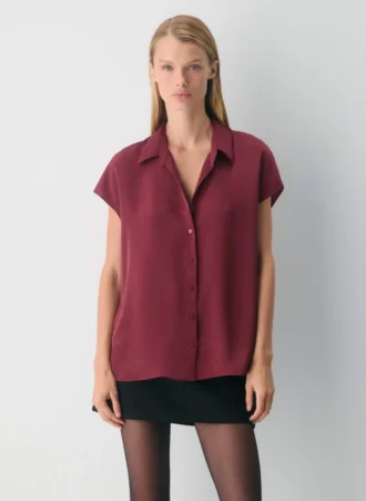 Camisa de satén Parkway