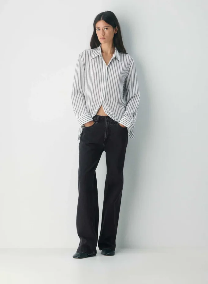 Camisa de seda Casting Camisa de seda Casting