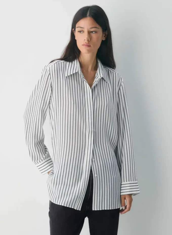 Camisa de seda Casting Camisa de seda Casting