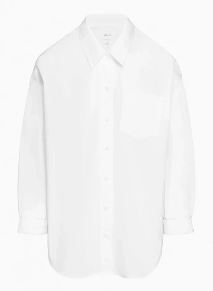 Camisa popelín relajada Camisa popelín relajada