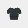 Camiseta corta con cuello redondo Original Contour