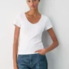 Camiseta de cuello en V HomeStretch™ Rib